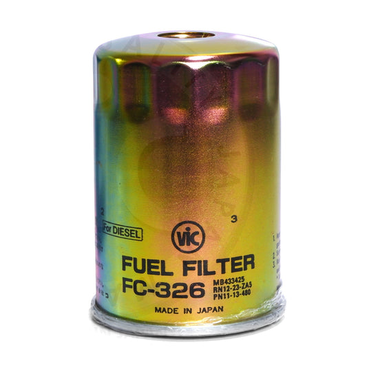 VIC Fuel Filter FC-326 for Isuzu Trooper, Nissan Old Van short, Kia Besta, Carnival, Sportage