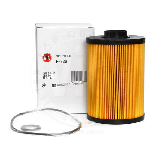VIC Fuel Filter Element Type F-336 for Fuso Fighter 6M60-T, 4M50, Nissan UD FE336J
