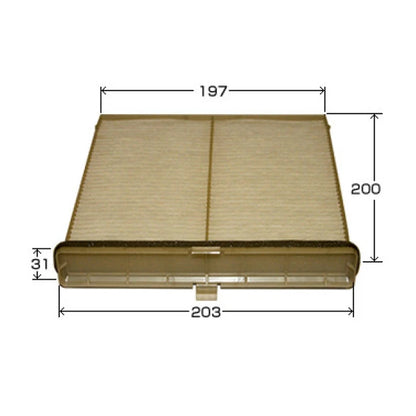 VIC Cabin Filter AC-408E for Mazda CX3, Mazda 2 P5-VPS, Mazda 3 PY-VPS