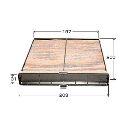 VIC XPower Carbon Cabin Filter AC-408EX for Mazda CX3, Mazda 2 P5-VPS, Mazda 3 PY-VPS