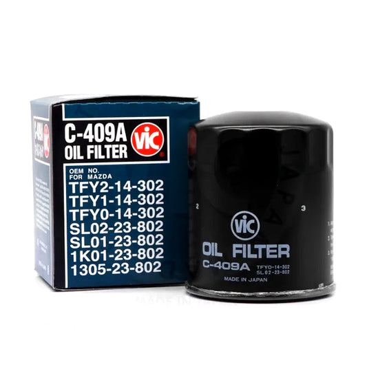 VIC Oil Filter C-409A for Mazda T2500, Kia Pregio