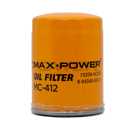 Max Power Oil Filter MC-412 for Isuzu Trooper 4JG2