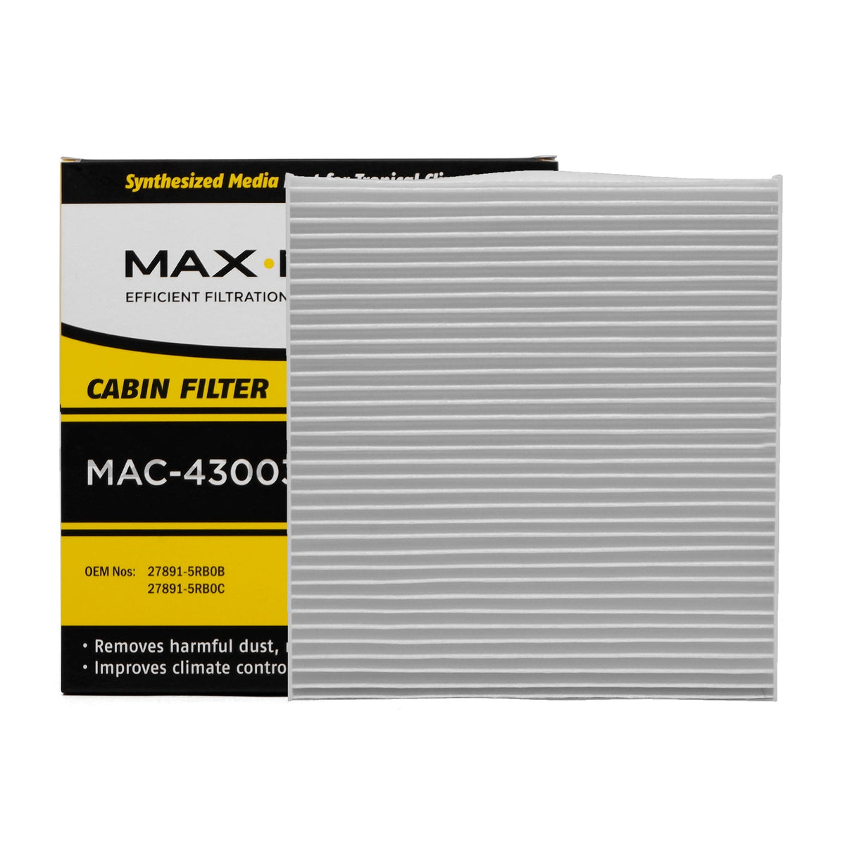 Max Power Cabin Filter MAC-43003 for Nissan Almera, Kicks 2022-