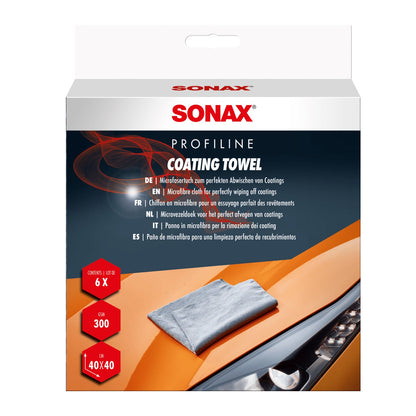 Sonax Coating Towel 40cm x 40cm 6pcs./pk.