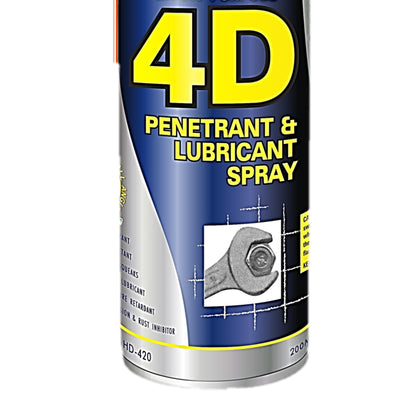 Hardex 4D Penetrant & Lubricant Spray 200ml