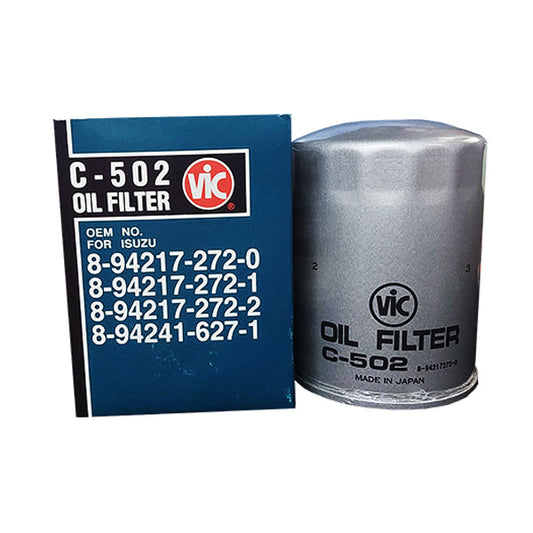 VIC Oil Filter C-502 for Isuzu KB, Gemini (Long Type)