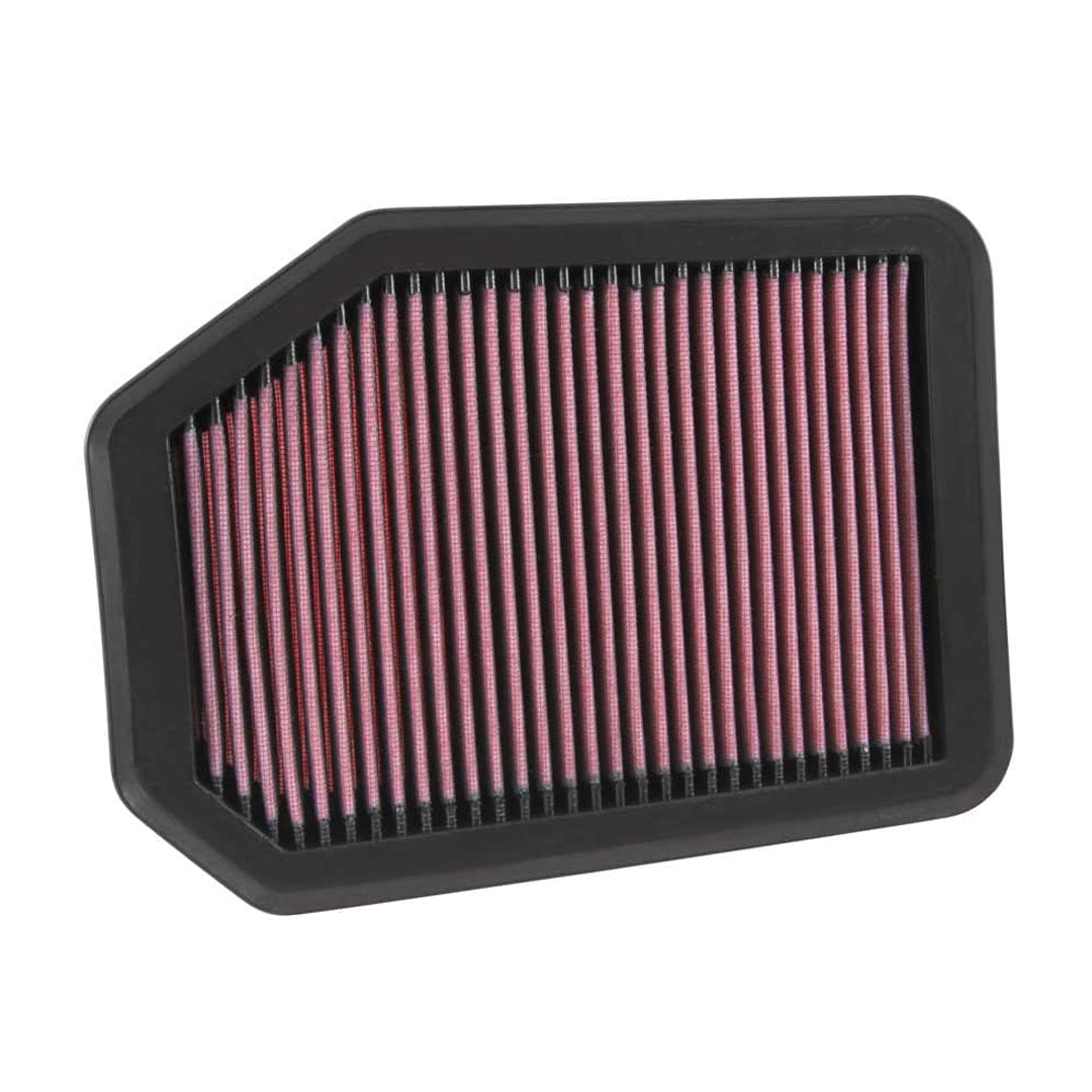 K&N Engine Air Filter Washable 33-5023 for Jeep Wrangler 2.8 Diesel 2007-2018, Rubicon Diesel
