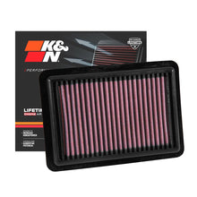 Load image into Gallery viewer, K&amp;N Engine Air Filter Washable 33-5027 for Honda City, Jazz, Fit 2021-Up, BRV 2021-2023
