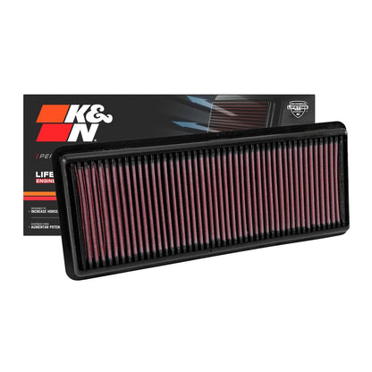 K&N Engine Air Filter Washable 33-5040 for Mazda MX5 2015-2020, MX5 IV, MX5 Miata 2016-2025, Roadster 2015