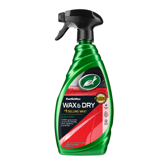 Turtle Wax 1-Step Wax & Dry 26oz