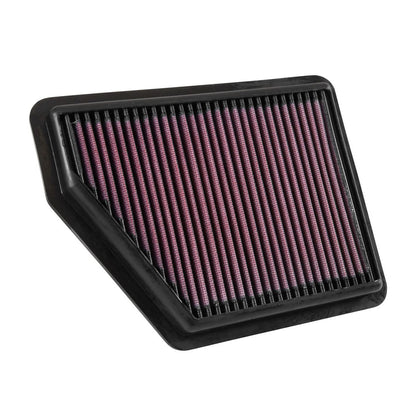 K&N Engine Air Filter Washable 33-5045 for Honda Civic FC 2016-2018, HRV Non Turbo 2023-Up