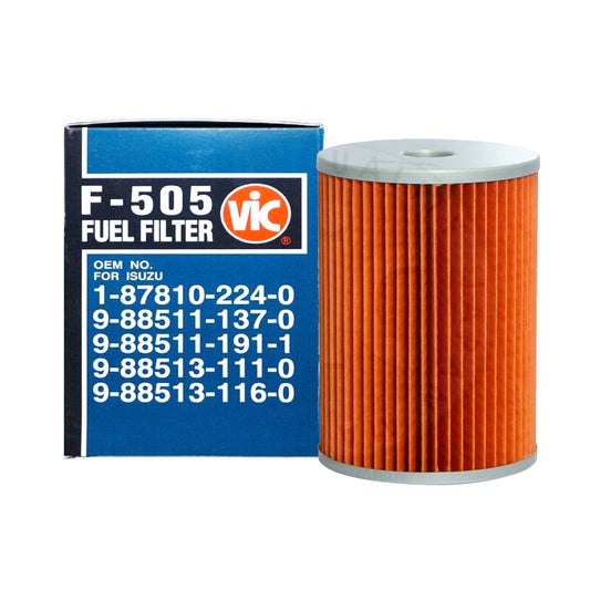 VIC Fuel Filter Element Type F-505 for D500, 6BD1, 6BG1, 8PA1, DA120