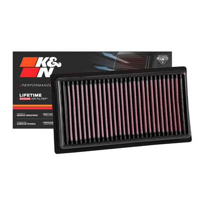 K&N Engine Air Filter Washable 33-5060 forToyota GR86 2017-Up, Subaru BRZ 2017-2022
