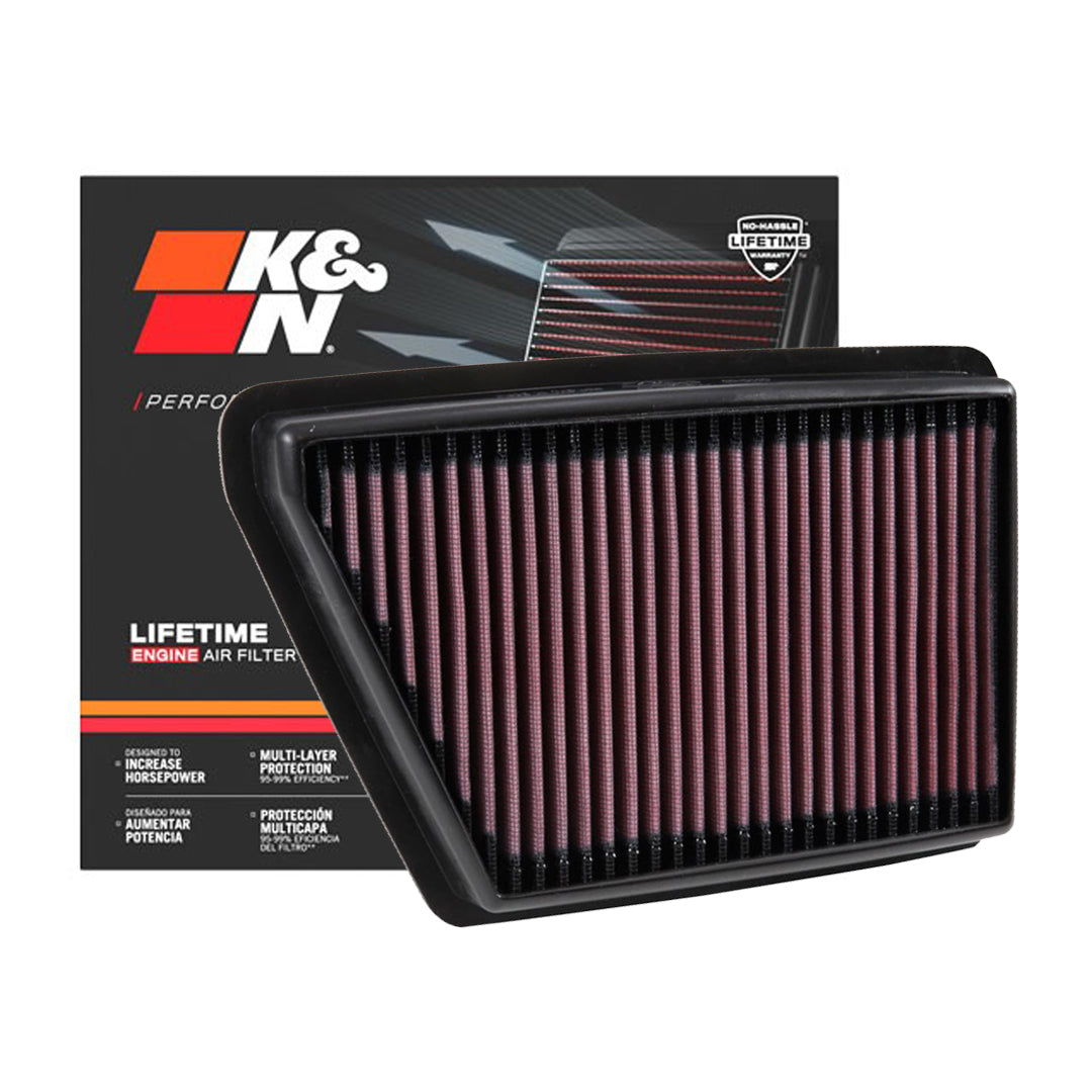 K&N Engine Air Filter Washable 33-5063 for Honda CRV 2.4 2017-2019