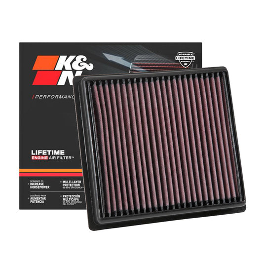 K&N Engine Air Filter Washable 33-5064 for Subaru Forester 2019-Up