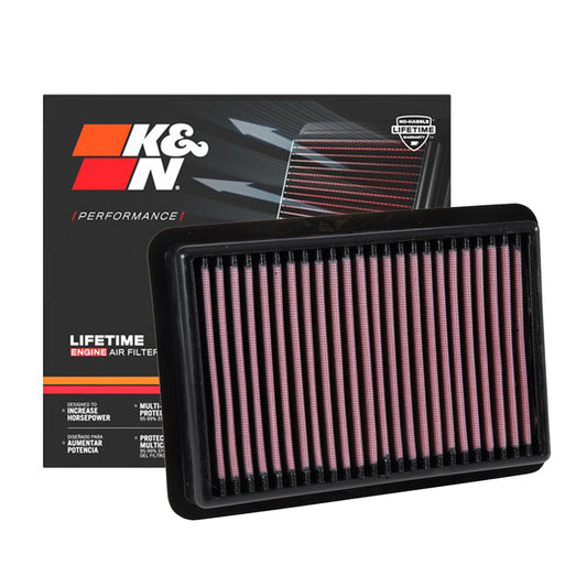 K&N Engine Air Filter Washable 33-5070 for Honda Civic Type R 2.0 2017-2020