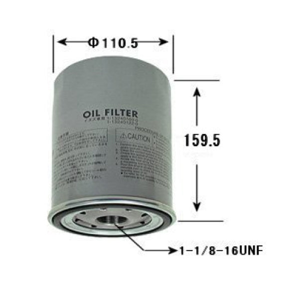 VIC Oil Filter C-509A for Isuzu 6BG1 (Primary)