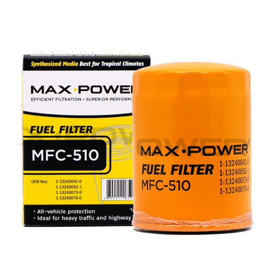 Max Power Fuel Filter MFC-510 for Isuzu 6BG1, 6BD1, 6SA1, 6HHA1 Forward, FSD12, 6BG1