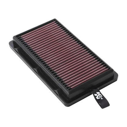 K&N Engine Air Filter Washable 33-5108 for Hyundai Staria 2023, Santa Fe, Sonata, Tucson, Santa Cruz 2020-Up, Kia Sorento 2020-Up