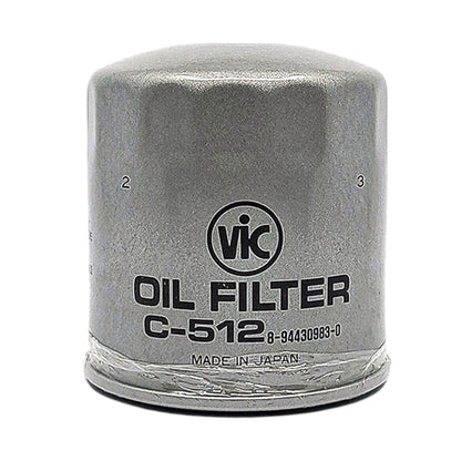 VIC Oil Filter C-512 for Isuzu Fuego, NHR 55 E, Crosswind, Hi-Lander
