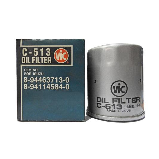 VIC Oil Filter C-513 for Isuzu 4BC2, 4BA1 NKR