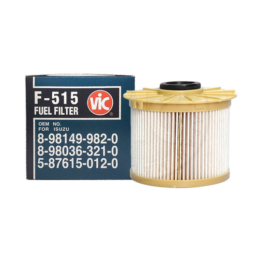 VIC Fuel Filter Element Type F-515 for Isuzu D-Max 3.0