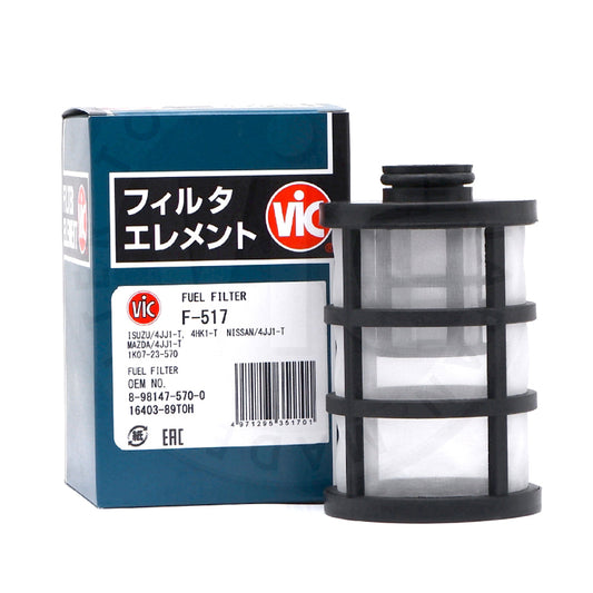 VIC Fuel Filter Element Type F-517 for Isuzu NQR 4HK1 11-15,Elf 4JJ1-T