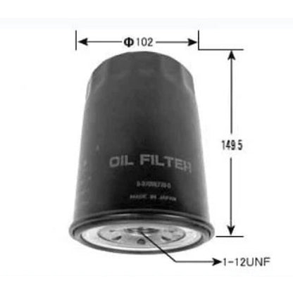 VIC Oil Filter C-519 for Isuzu 4BE1