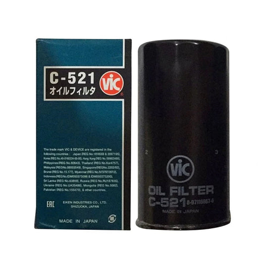 VIC Oil Filter C-521 for Isuzu Alterra, Trooper HD 4JX1-T