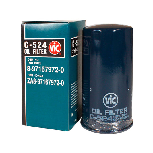 VIC Oil Filter C-524 for Isuzu Trooper HD 4JX1