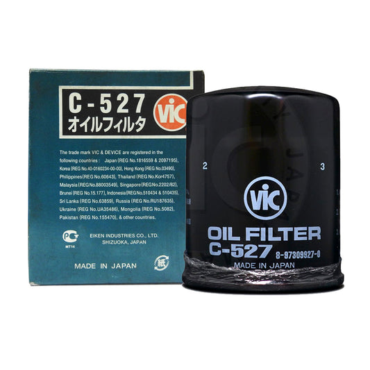 VIC Oil Filter C-527 for Isuzu D-MAX 2.5 4X2, 4X4 3.0