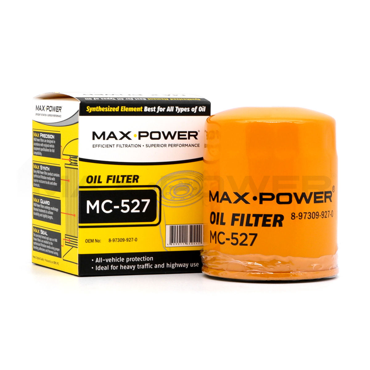 Max Power Oil Filter MC-527 for Isuzu D-Max 2002-, Crosswind 2007-2019