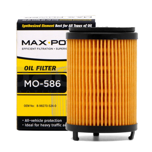 Max Power Oil Filter MO-586 for Isuzu Mu-X RZ4E LS-A 4X2 2018-