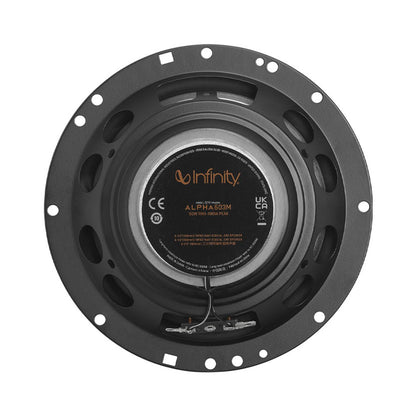 Infinity Coaxial Speaker Alpha 603M 6.5" 3-way 60W RMS 4Ω