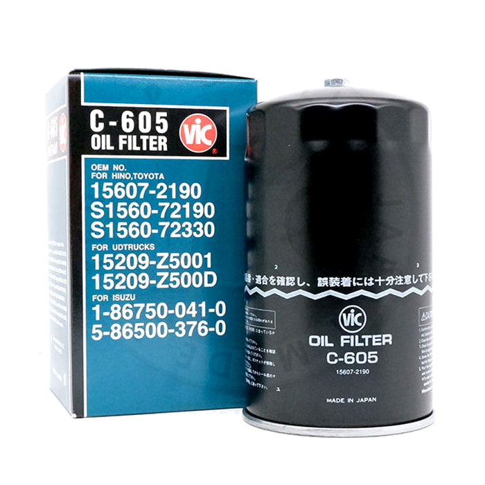 VIC Oil Filter C-605 for Hino 500 Series
