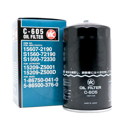 VIC Oil Filter C-605 for Hino 500 Series