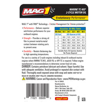 Load image into Gallery viewer, MAG1 2-Cycle Premium Oil TC-W3 &amp; JASO FB 1qt.
