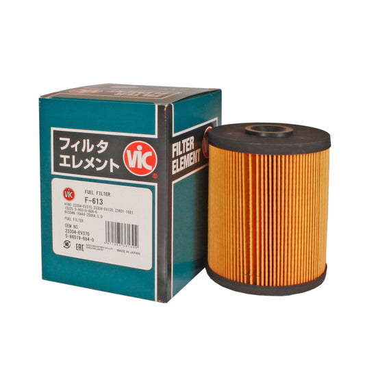 VIC Fuel Filter Element Type F-613 for Hino Bus, Hino Ranger, Nissan Diesel Bus