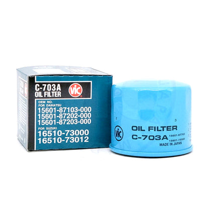 VIC Oil Filter C-703A for Daihatsu Charade, Suzuki Carry