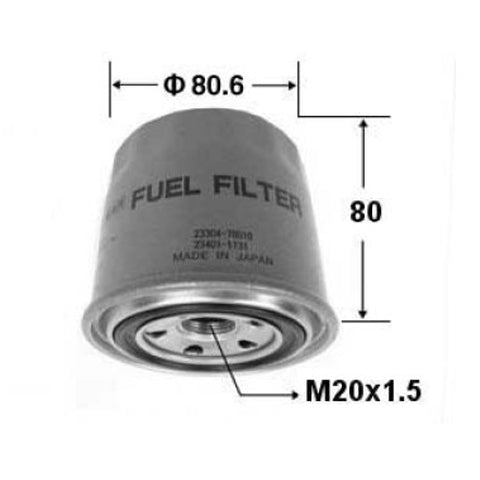 VIC Fuel Filter FC-707A for Kubota Tractors, Harvesters