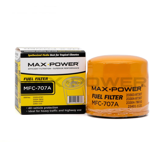 Max Power Fuel Filter MFC-707A for Hino FB113/ FC WO4D, Bus AB/RB WO4D/T, Kubota