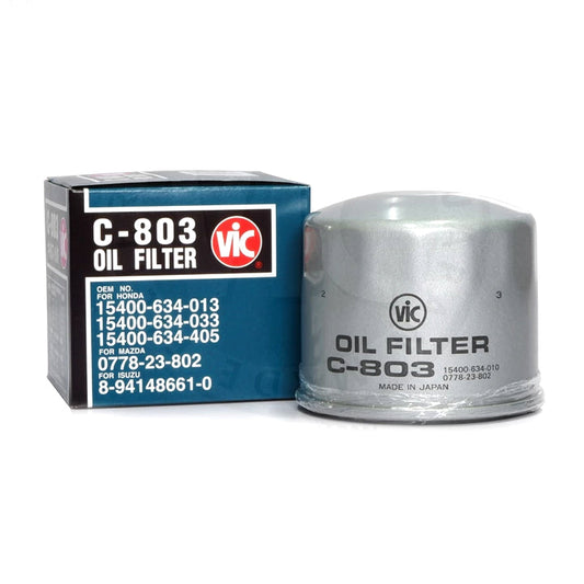 VIC Oil Filter C-803 for Isuzu Gemini Dsl. (Short Type)