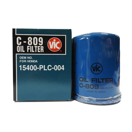 VIC Oil Filter C-809 for Honda Accord, CRV, City 1.3, Jazz, Civic