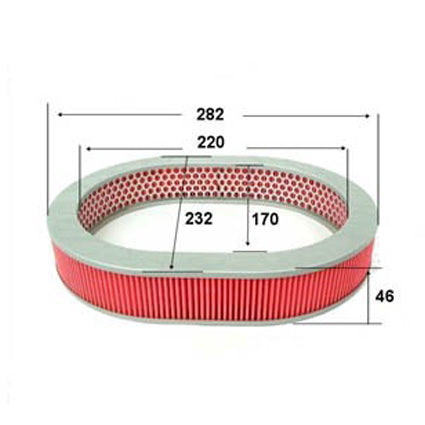 VIC Air Filter A-832V for Honda Civic 1.2/1.5