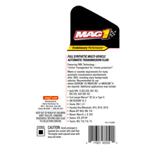 Load image into Gallery viewer, MAG1 ATF Multi Vehicles Formula Red 1qt.

