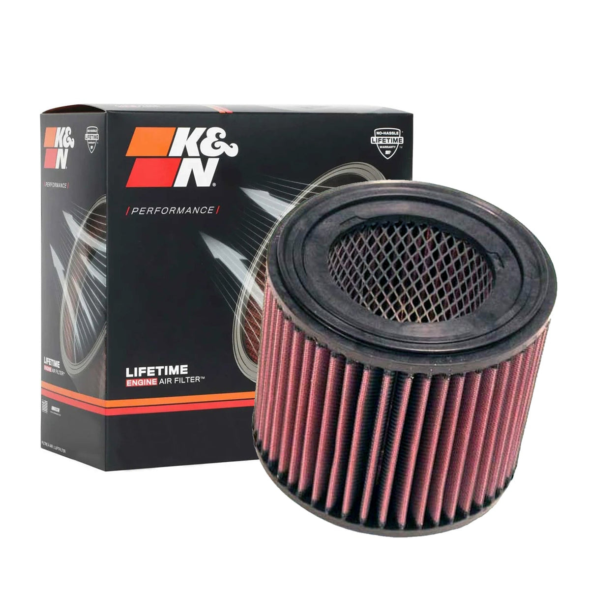 K&N Engine Air Filter Washable E-9267 for Nissan Patrol Old Patrol, Old Dmax