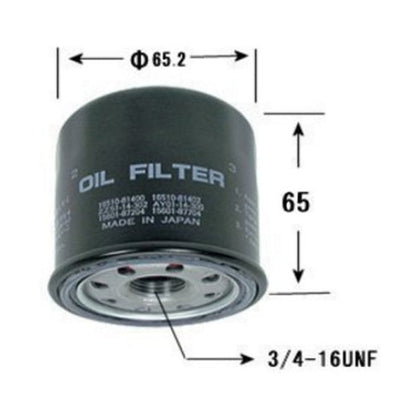 VIC Oil Filter C-932 for Suzuki Vitara, Esteem, Jimny '19-, Swift Dzire '12-, Ertiga '16-, APV, Ciaz 1.4L '16-, Alto 16-, Toyota Wigo '47.