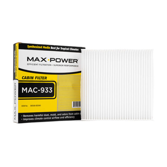 Max Power Cabin Filter MAC-933 for Toyota 86, Avanza 2011-, Wigo