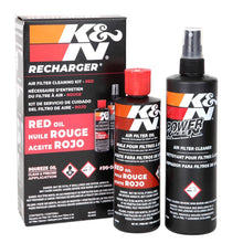 Load image into Gallery viewer, K&amp;N Recharger Air Filter Cleaning Kit Red Squeeze Type
