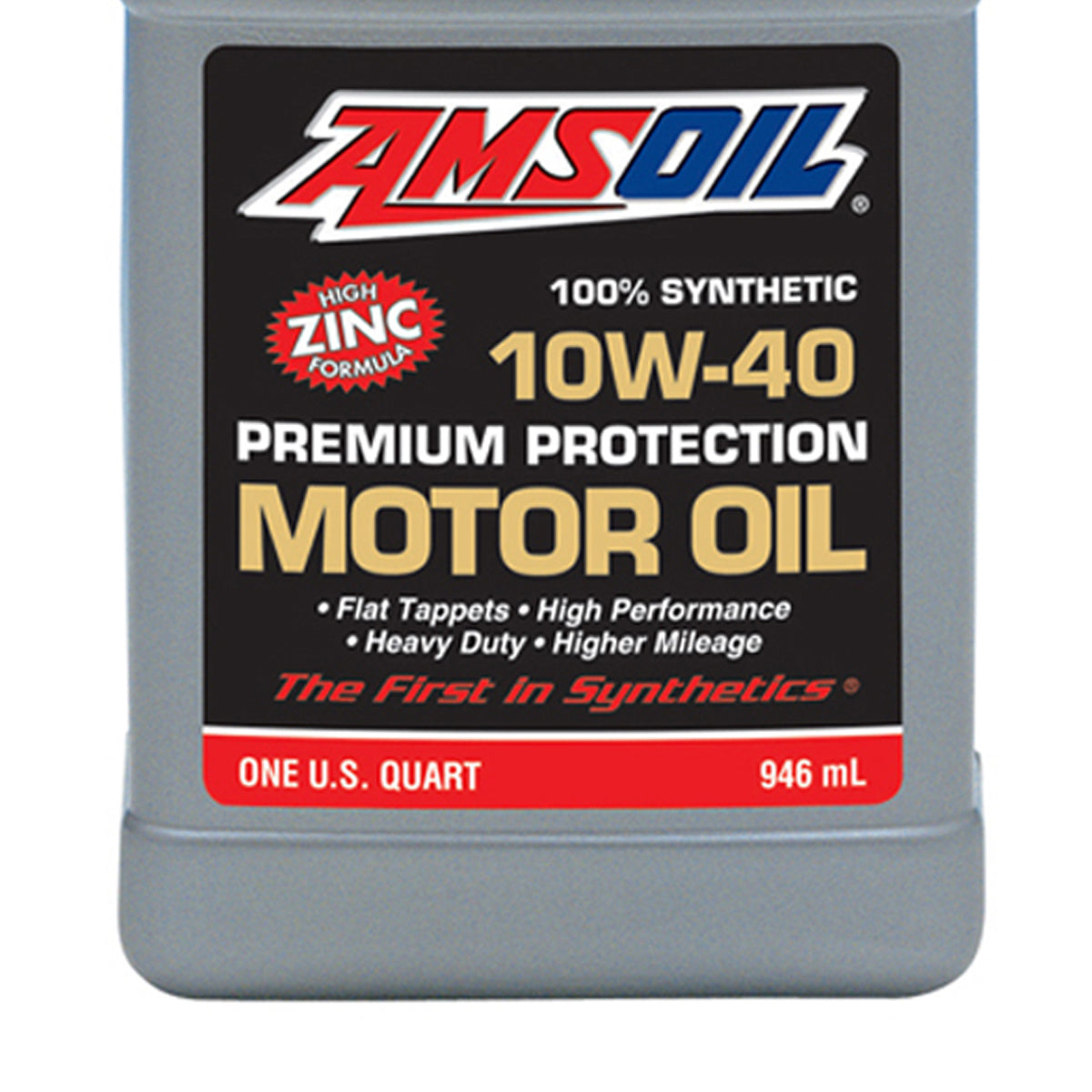 AMSOIL 100% Synthetic Oil Premium Protection 10W40 1 Quart